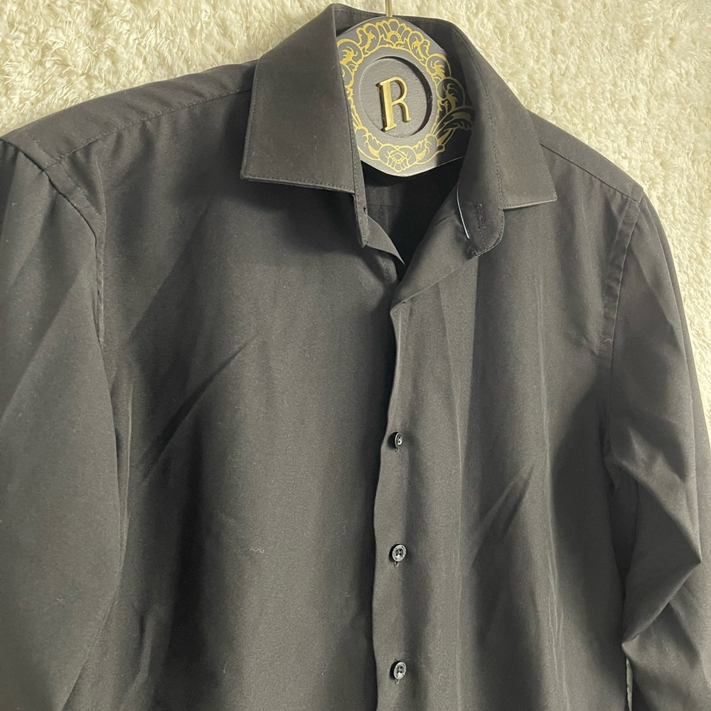 Nautica Black must have for your wardrobe! Slim black button up.